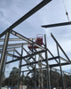 2025 Steel Structure Office Building Framed the Impressive Burnt Church Distillery with Over 100+ Tons of Steel