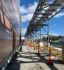 We Have Done Miles of These! Galvanized Structural Steel Pipe Supports