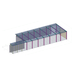 prefab steel barn