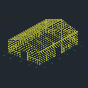 steel structure residential building