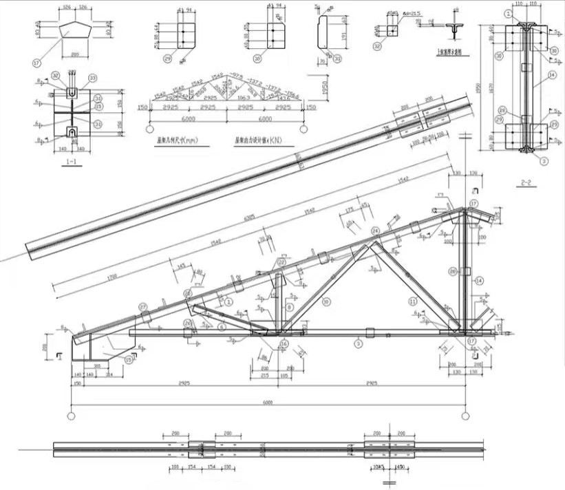 structural steel drawings-1