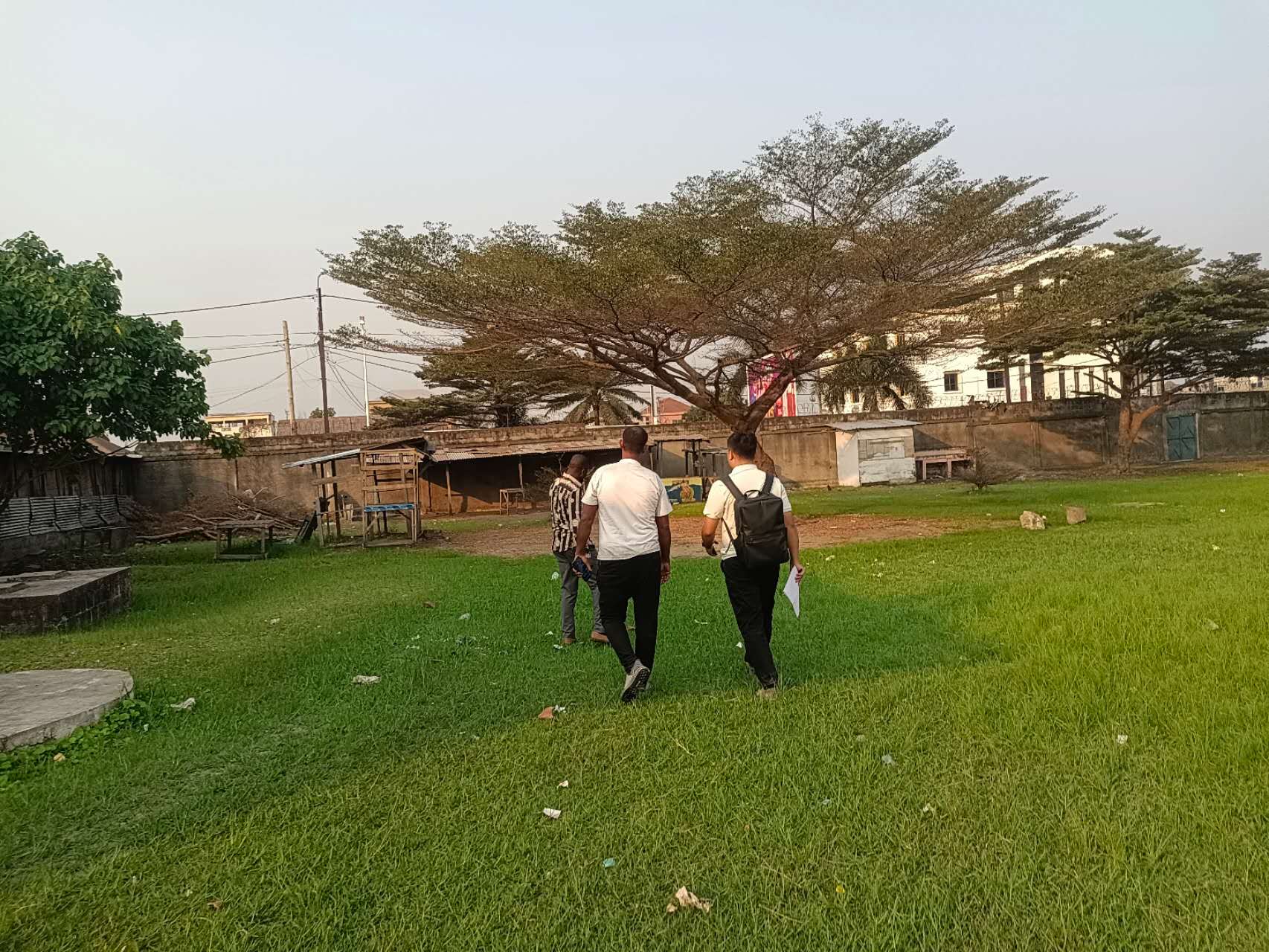 Measurement for Steel Structure Project in Congo (2)