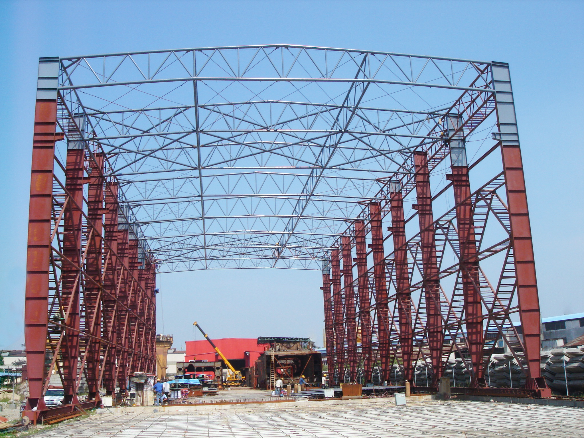 Steel Frame Modern House