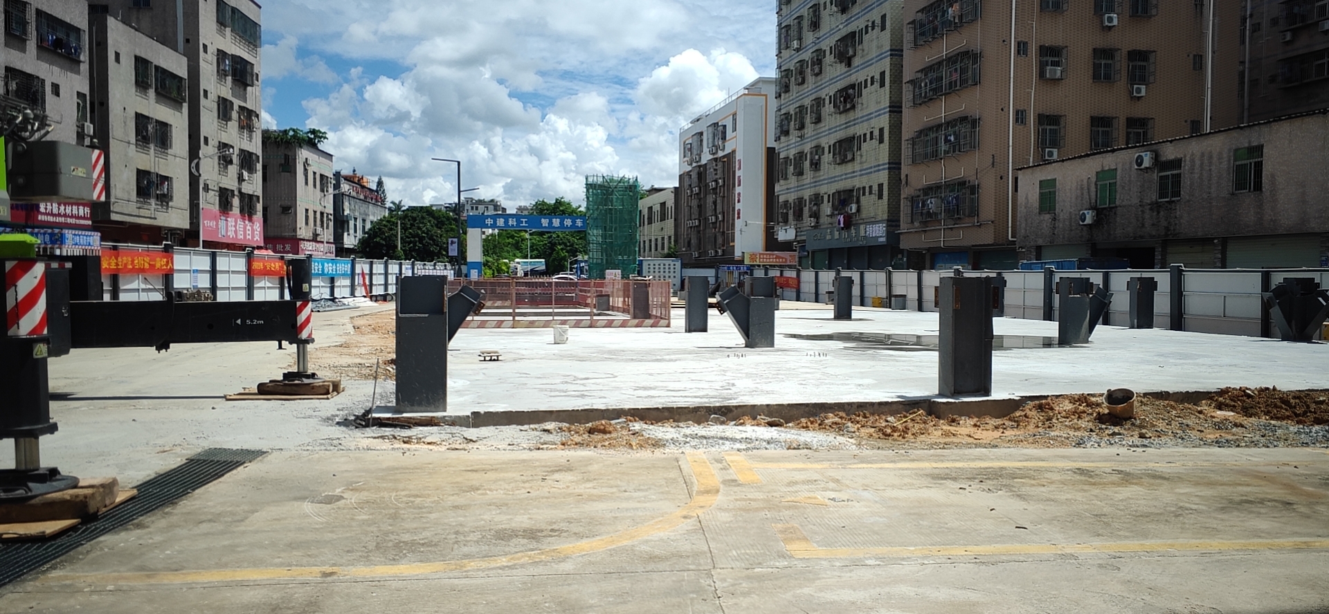 steel frame structure