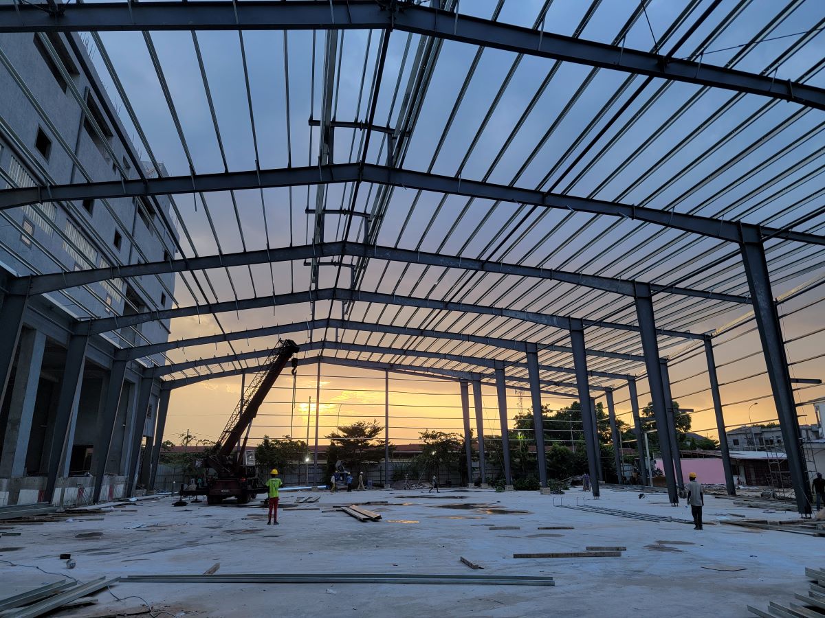 Congo Steel Structure Factory Project
